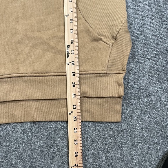 Lululemon Scuba Hoodie Size XS/S Khaki Brown Split Hem Pullover Athleisure Comfy - Picture 6 of 8